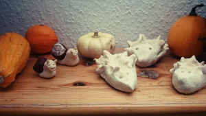 Tiere aus Salzteig