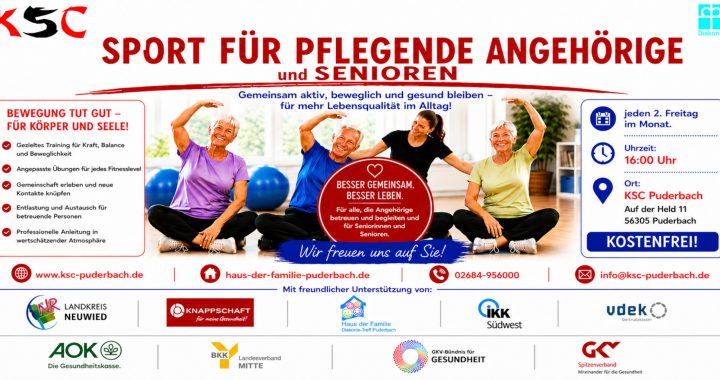 Sport für pflegende Angehörige