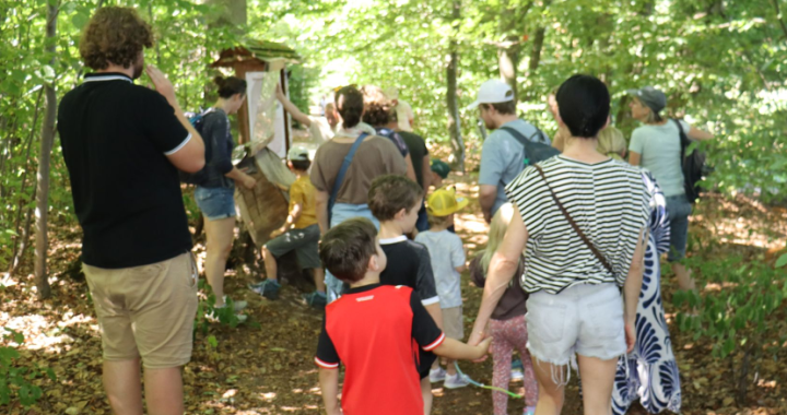 Familien-Aktion auf Naturerlebnispfad