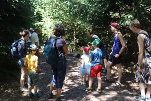 Familienaktion auf dem Naturerlebnispfad